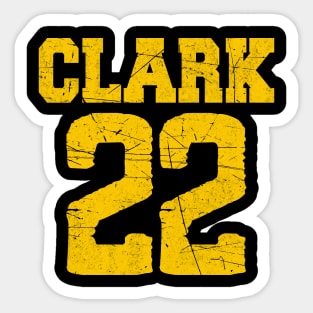 Caitlin Clark logo 22 Sticker